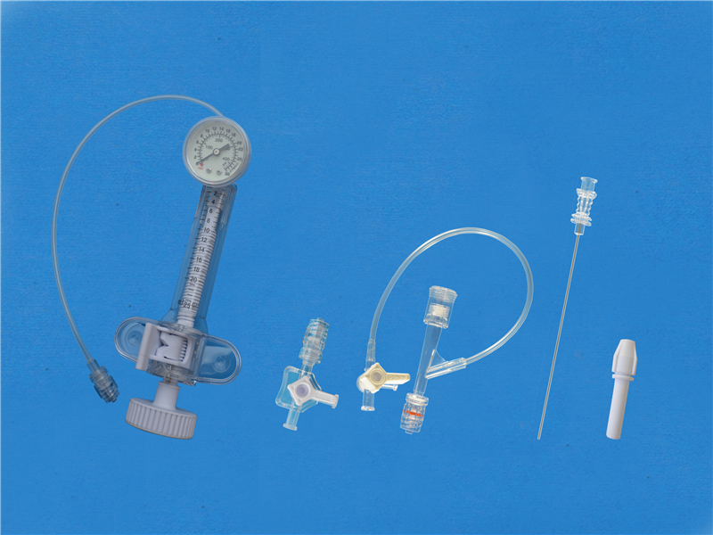 Disposable inflation device kits A type with P18 Y connector kits
