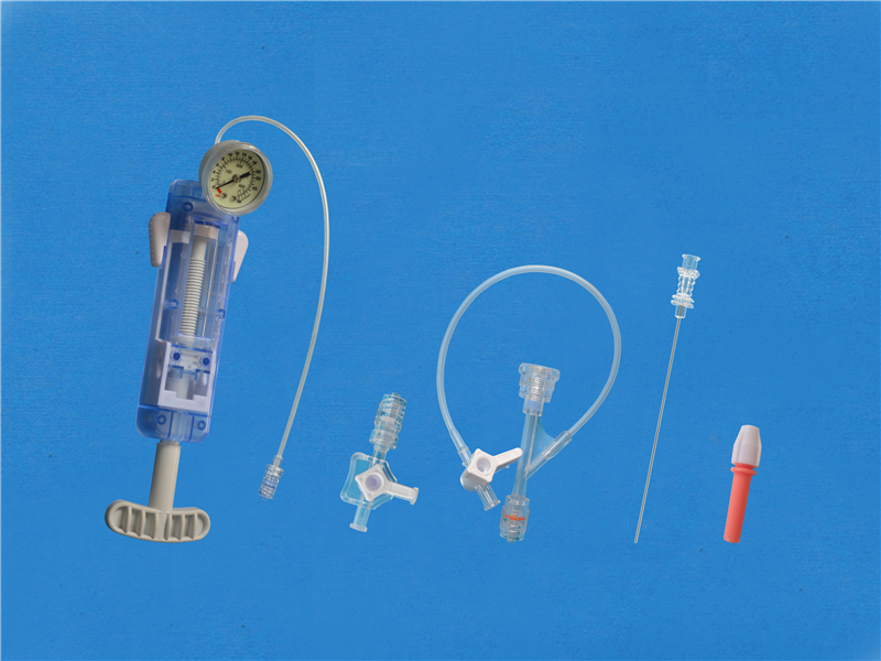Disposable inflation device kits F type with S14 Y connector kits