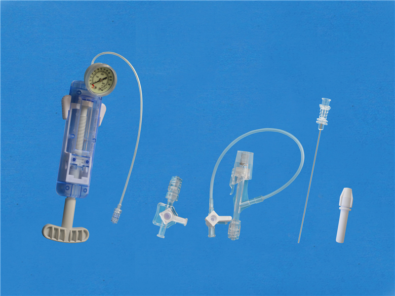 Disposable inflation device kits F type with C18 Y connector kits