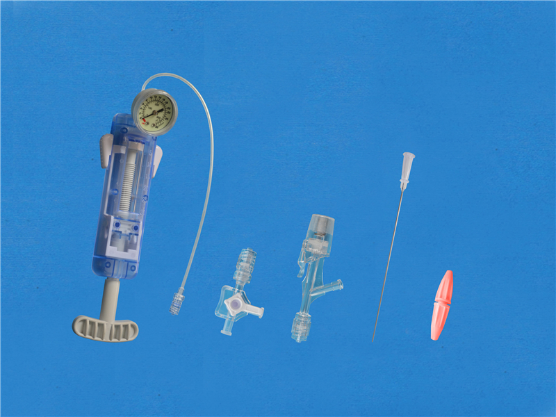 Disposable inflation device kits F type with C23 Y connector kits