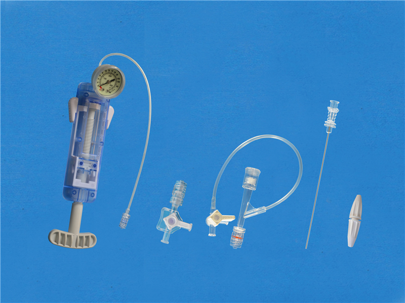 Disposable inflation device kits F type with P26 Y connector kits