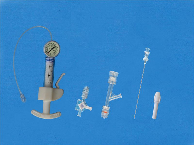 Disposable inflation device kits J type with P17 Y connector kits