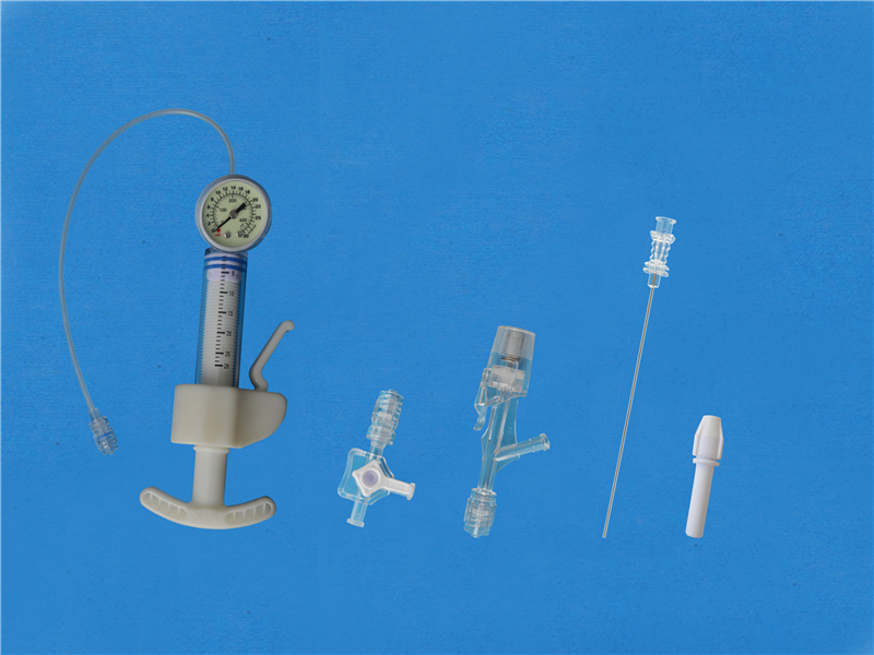 Disposable inflation device kits J type with C17 Y connector kits