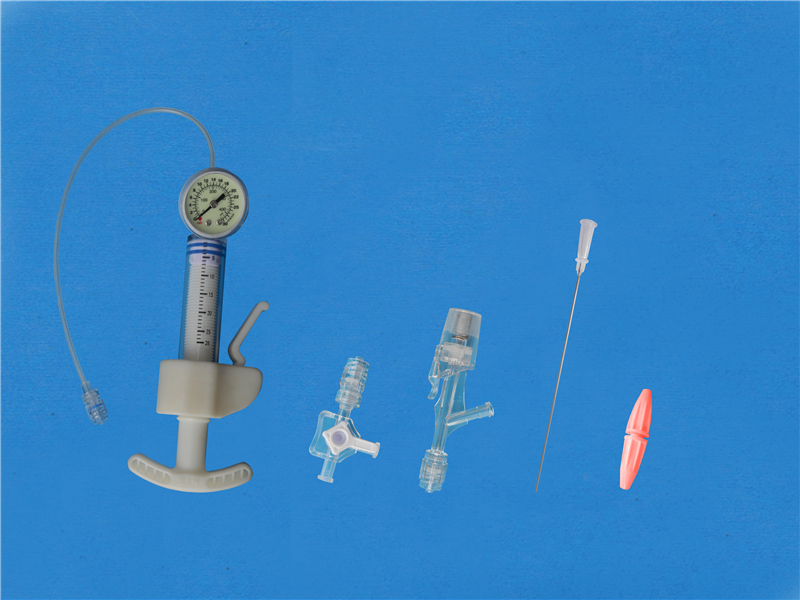 Disposable inflation device kits J type with C23 Y connector kits