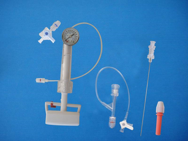 Disposable inflation device kits M type 20ml 25atm with P14 Y connector kits