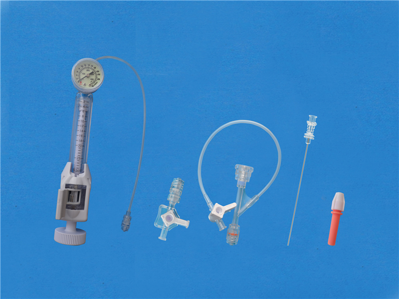 Disposable inflation device kits S type, 30ml 30atm, with S14 Y connector kits