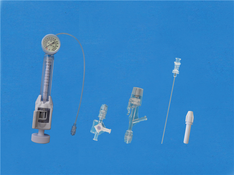 Disposable inflation device kits S type, 30ml 30atm, with C17 Y connector kits