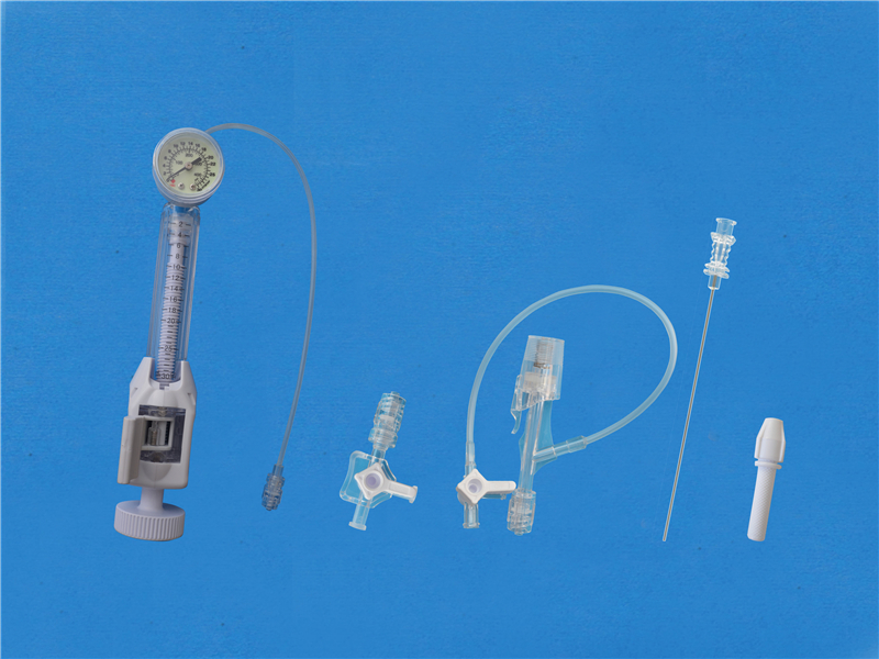 Disposable inflation device kits S type, 30ml 30atm, with C18 Y connector kits