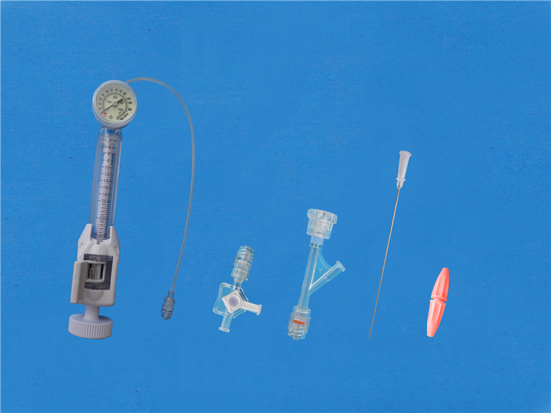 Disposable inflation device kits S type, 30ml 30atm, with S23 Y connector kits