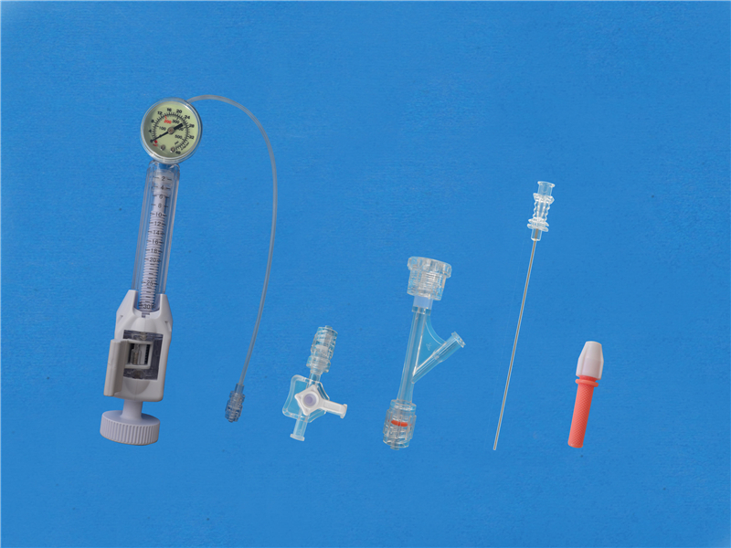 Disposable inflation device kits S type, 30ml 40atm, with S13 Y connector kits