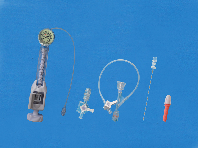 Disposable inflation device kits S type, 30ml 40atm, with S14 Y connector kits