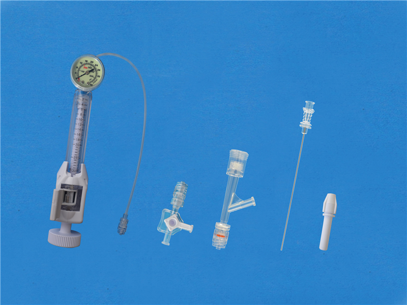 Disposable inflation device kits S type, 30ml 40atm, with P17 Y connector kits