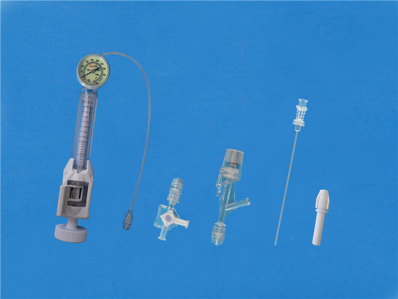 Disposable inflation device kits S type, 30ml 40atm, with C17 Y connector kits