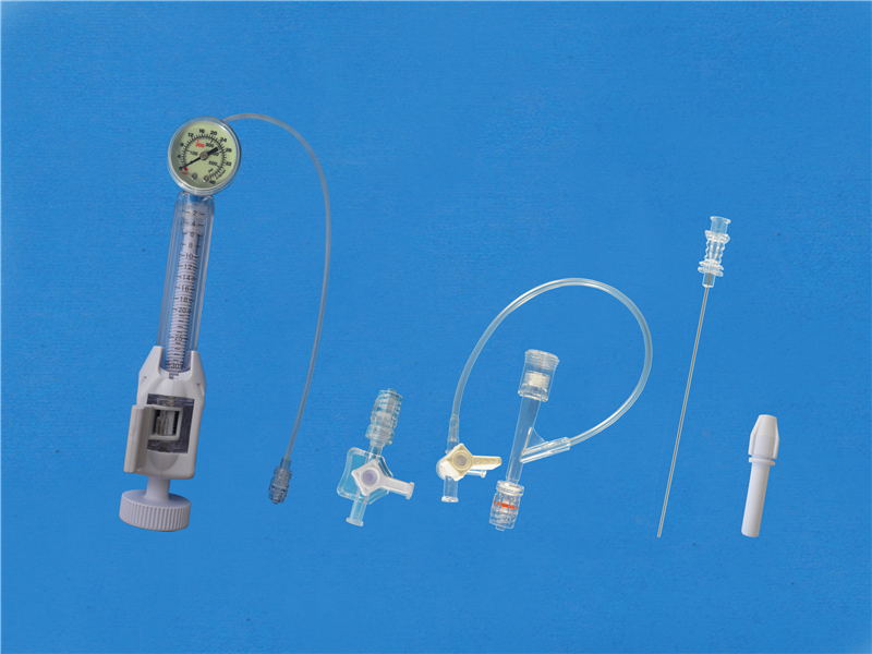Disposable inflation device kits S type, 30ml 40atm, with P18 Y connector kits