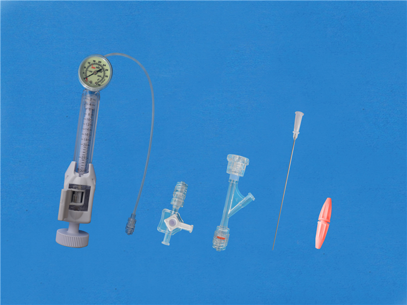 Disposable inflation device kits S type, 30ml 40atm, with S23 Y connector kits