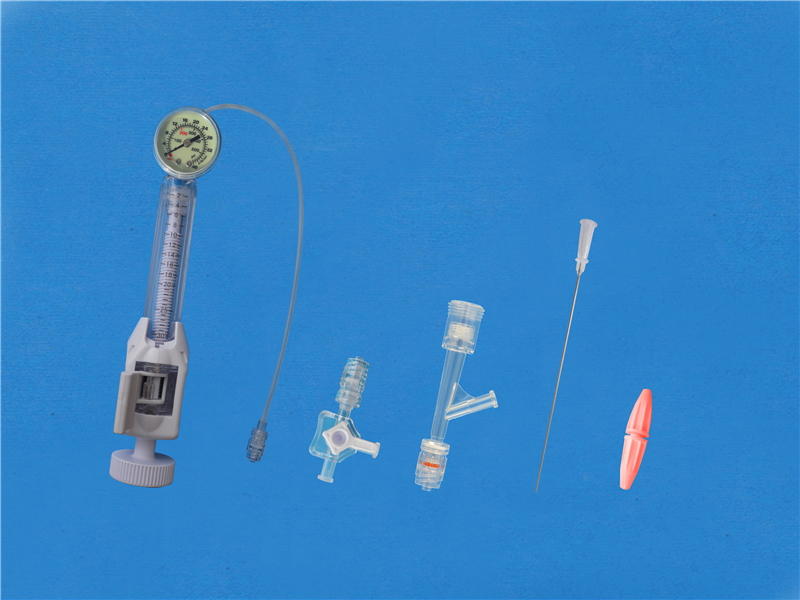 Disposable inflation device kits S type, 30ml 40atm, with P23 Y connector kits