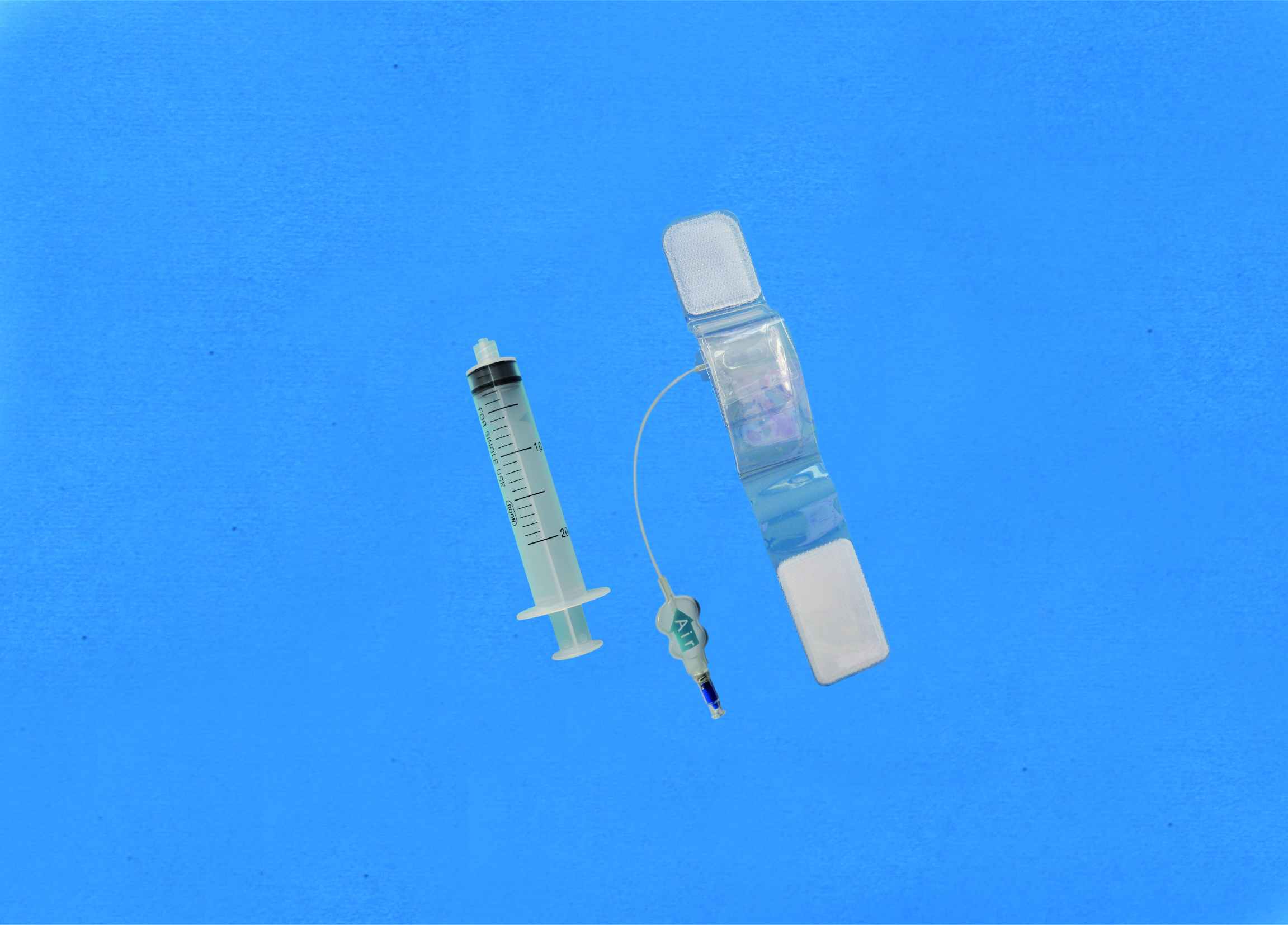 Disposable TR-closure band Radiseals, Large Size with Syringe,  Luer Connector
