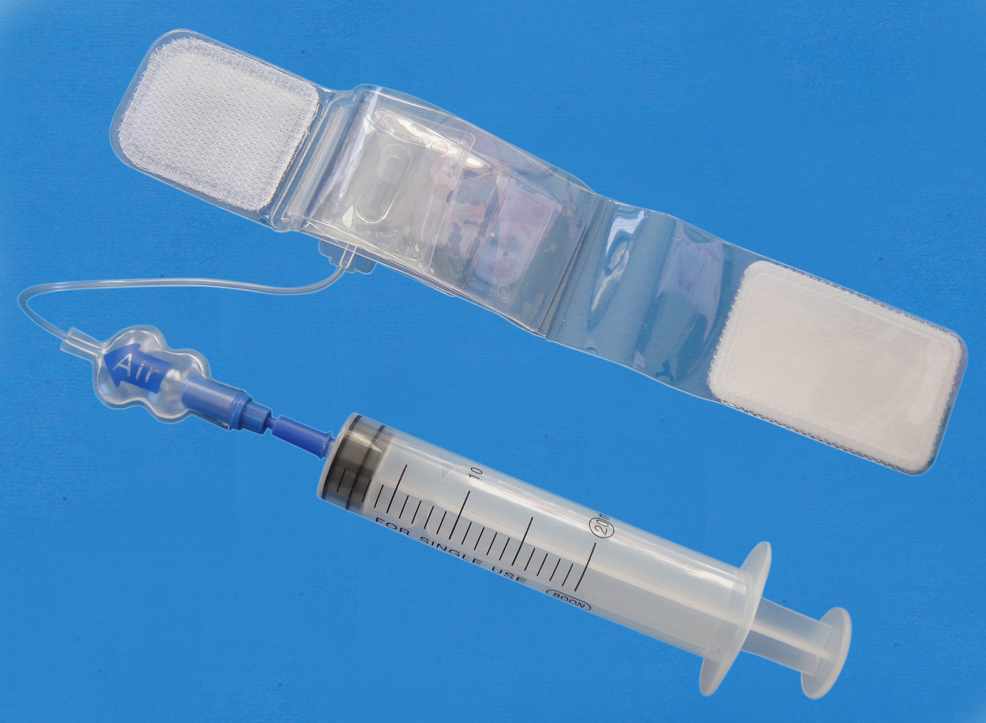Disposable TR-closure band Radiseals, Small Size with Syringe